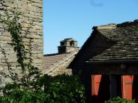 Cheminée de schiste